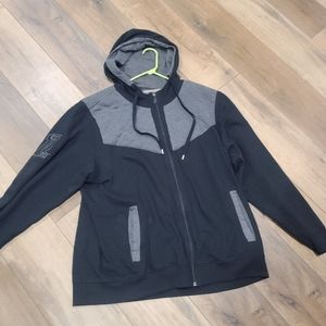 Harley-Davidson Black Zip Front Hoodie 2XL